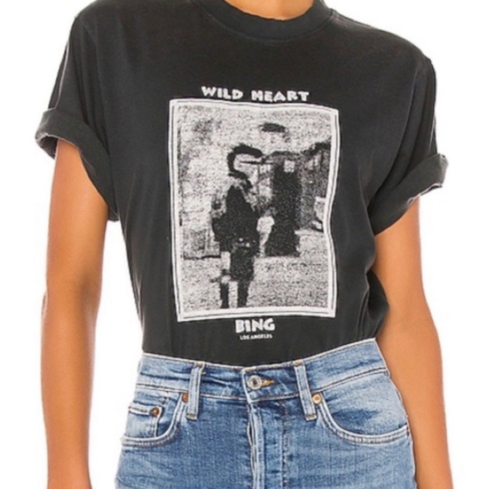 Anine Bing Georgie Mohawk Tee